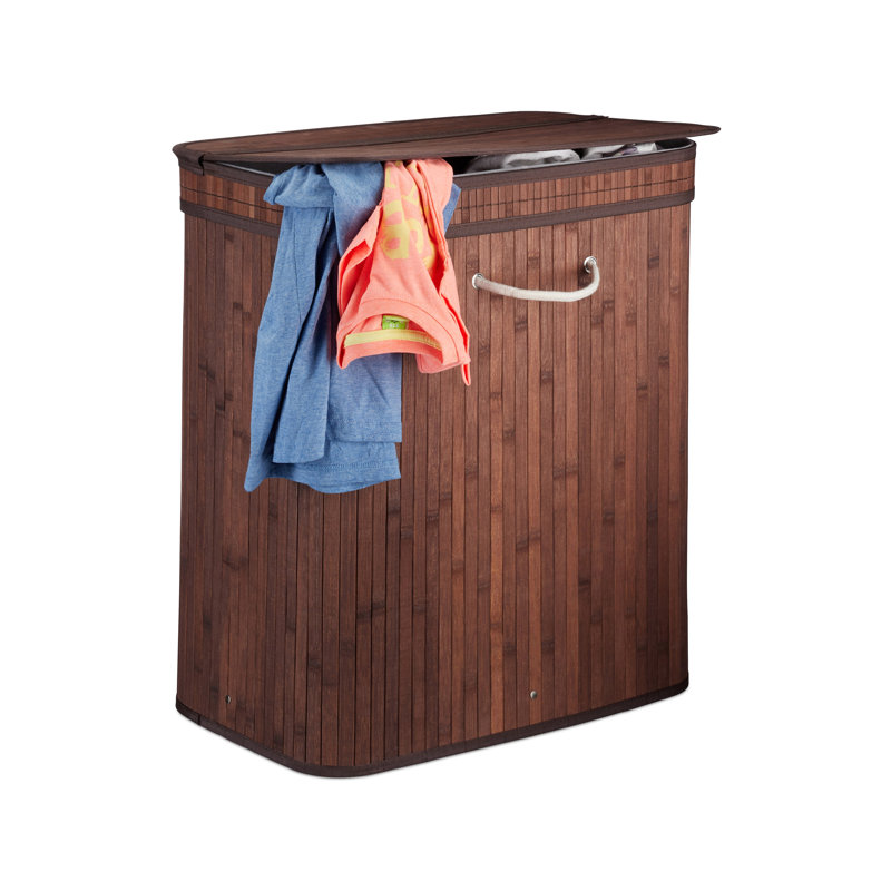 Norden Home Wäschesortierer aus Bambus & Bewertungen | Wayfair.de